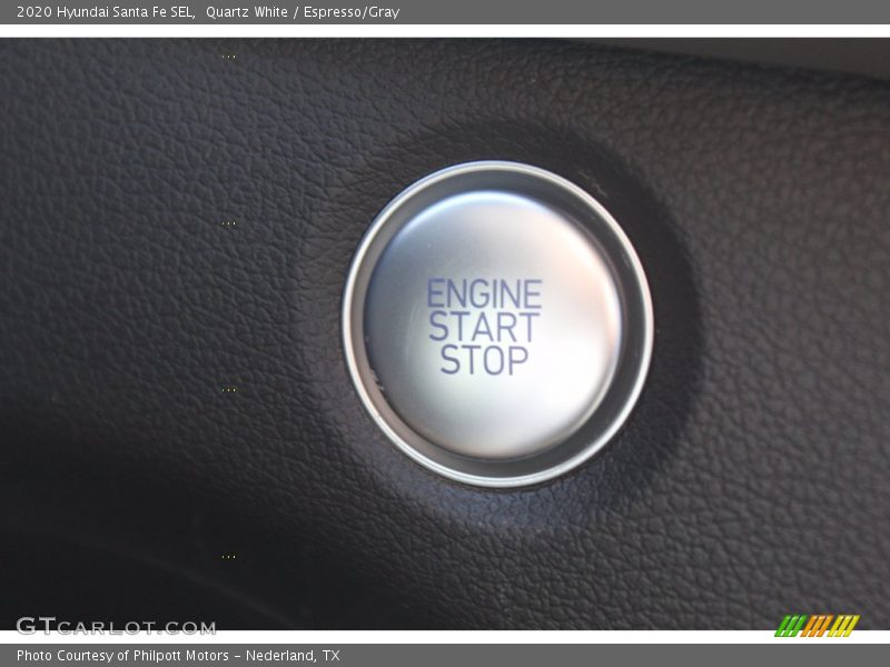 Quartz White / Espresso/Gray 2020 Hyundai Santa Fe SEL