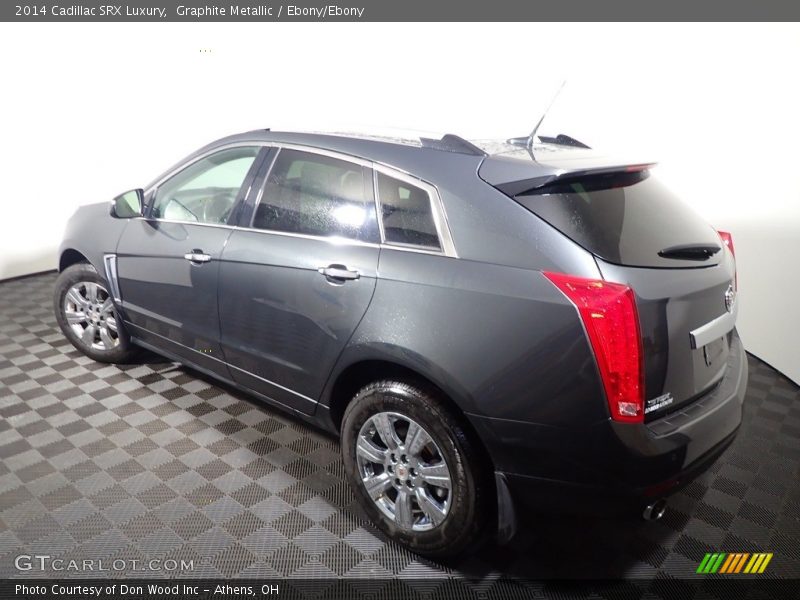 Graphite Metallic / Ebony/Ebony 2014 Cadillac SRX Luxury