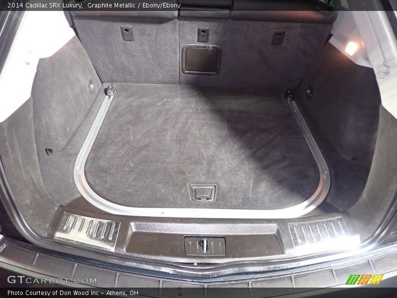 Graphite Metallic / Ebony/Ebony 2014 Cadillac SRX Luxury