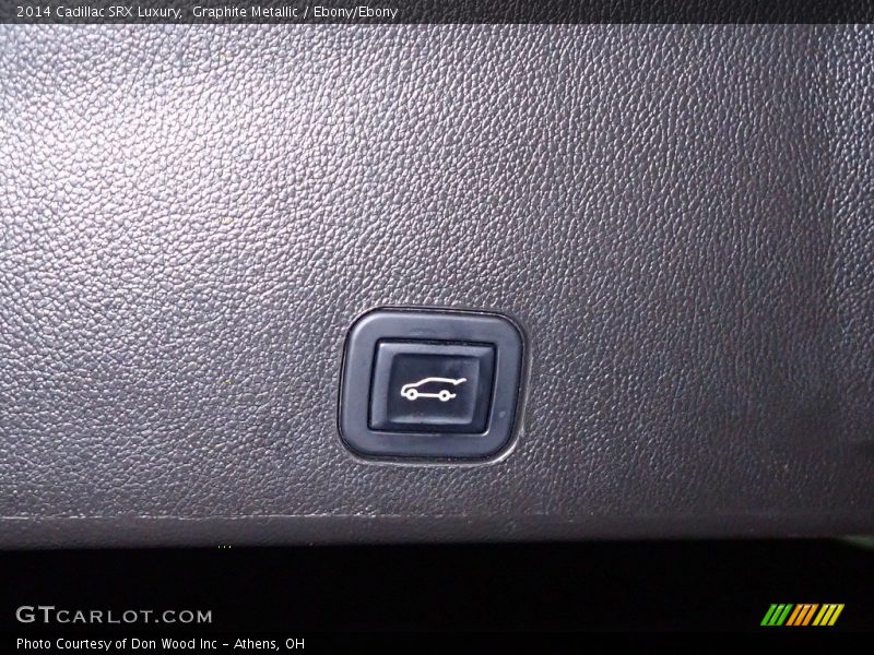 Graphite Metallic / Ebony/Ebony 2014 Cadillac SRX Luxury