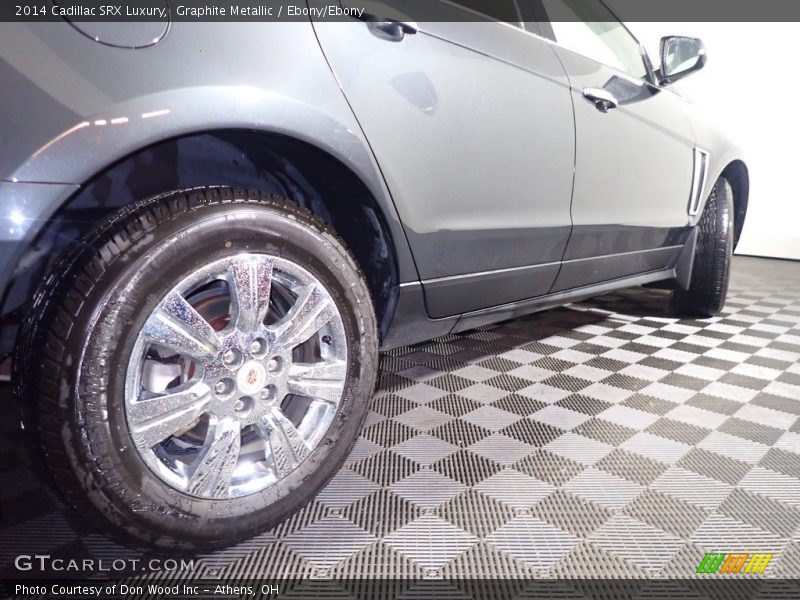 Graphite Metallic / Ebony/Ebony 2014 Cadillac SRX Luxury