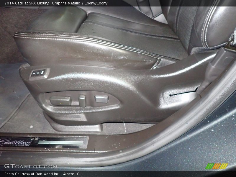 Graphite Metallic / Ebony/Ebony 2014 Cadillac SRX Luxury
