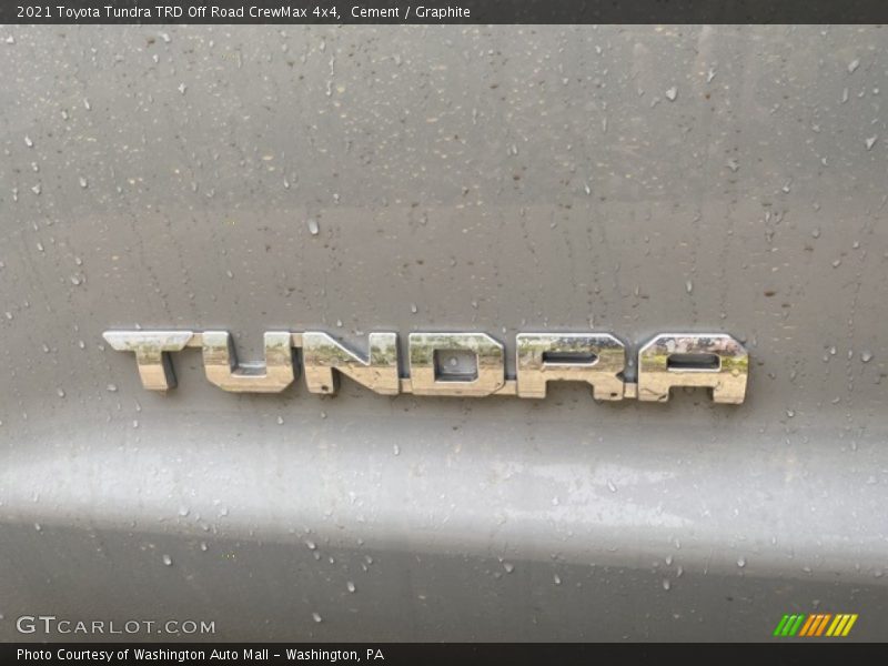 Cement / Graphite 2021 Toyota Tundra TRD Off Road CrewMax 4x4