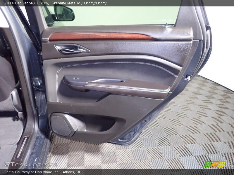 Graphite Metallic / Ebony/Ebony 2014 Cadillac SRX Luxury