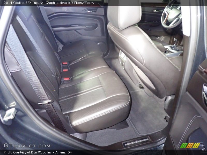 Graphite Metallic / Ebony/Ebony 2014 Cadillac SRX Luxury