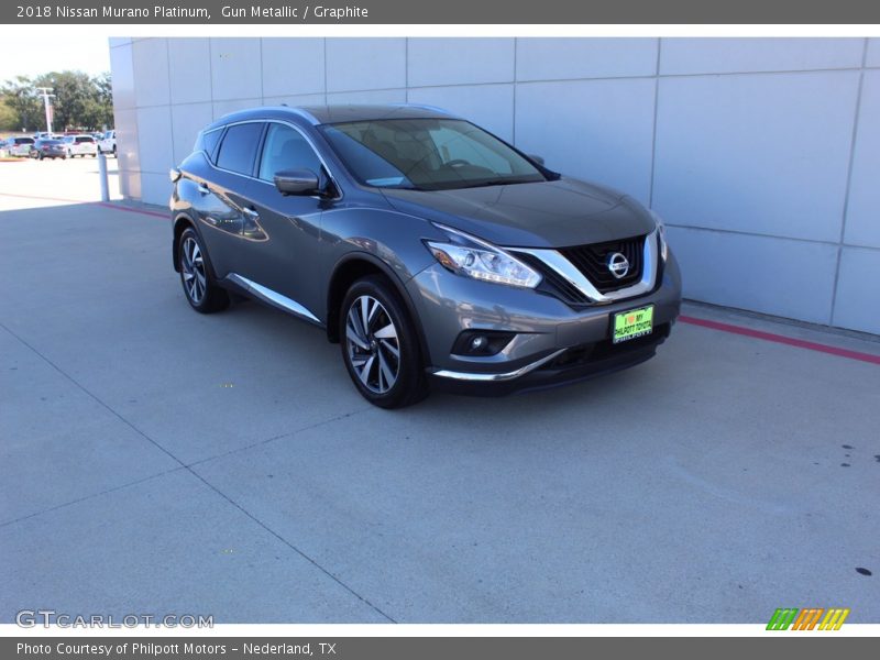 Gun Metallic / Graphite 2018 Nissan Murano Platinum