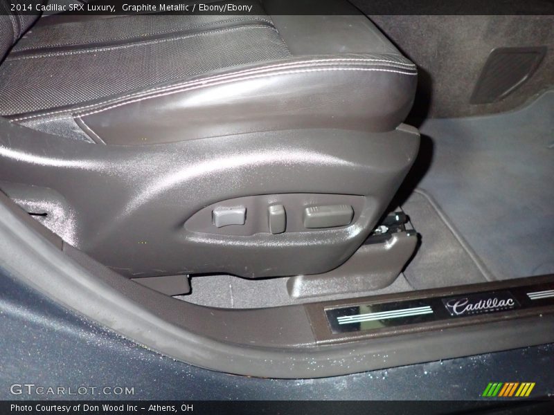 Graphite Metallic / Ebony/Ebony 2014 Cadillac SRX Luxury