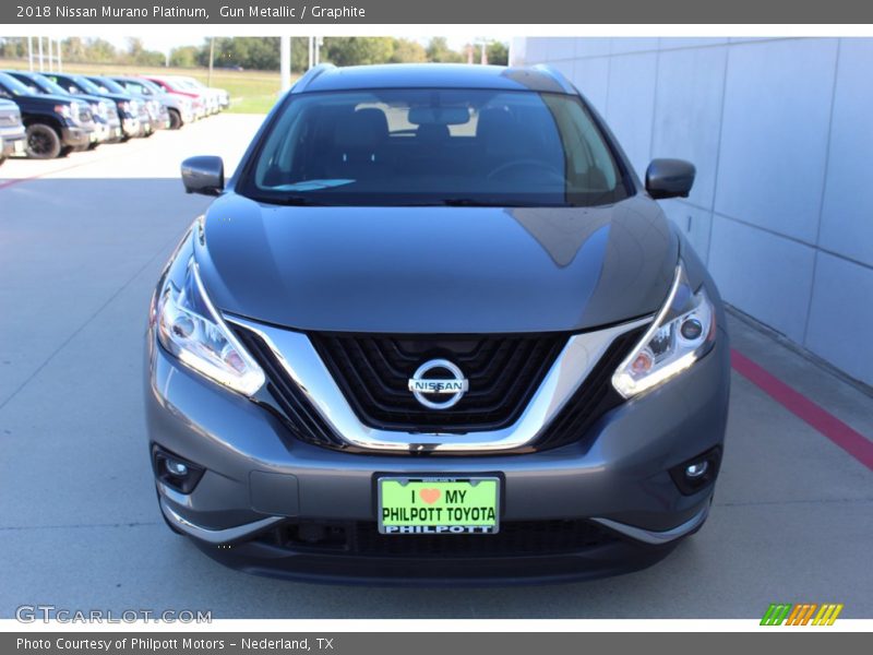 Gun Metallic / Graphite 2018 Nissan Murano Platinum