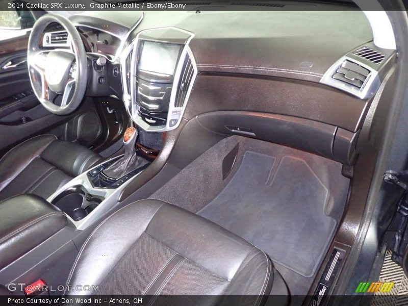 Graphite Metallic / Ebony/Ebony 2014 Cadillac SRX Luxury