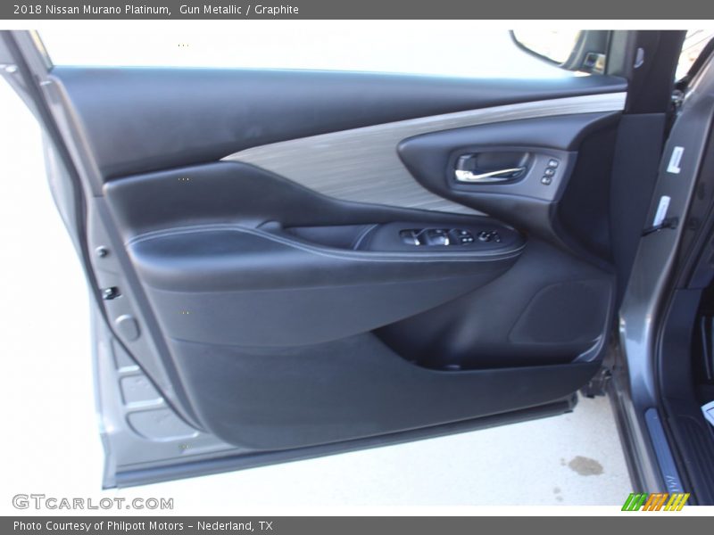 Gun Metallic / Graphite 2018 Nissan Murano Platinum