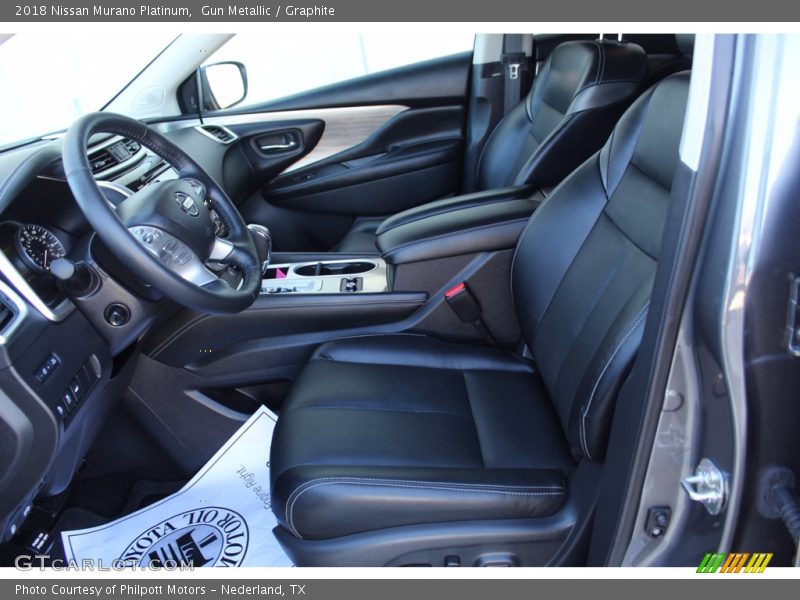 Gun Metallic / Graphite 2018 Nissan Murano Platinum
