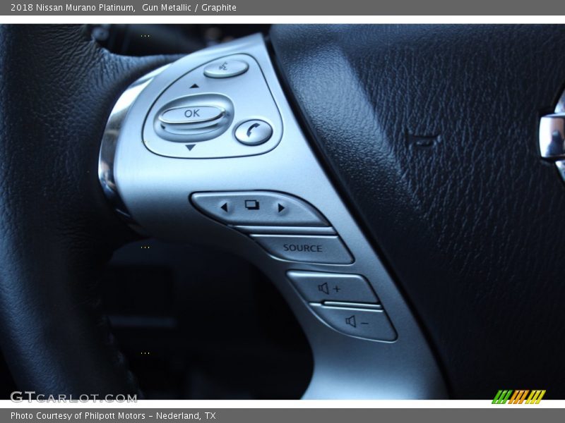 Gun Metallic / Graphite 2018 Nissan Murano Platinum