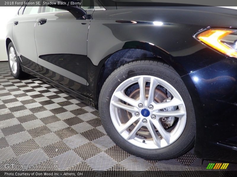 Shadow Black / Ebony 2018 Ford Fusion SE