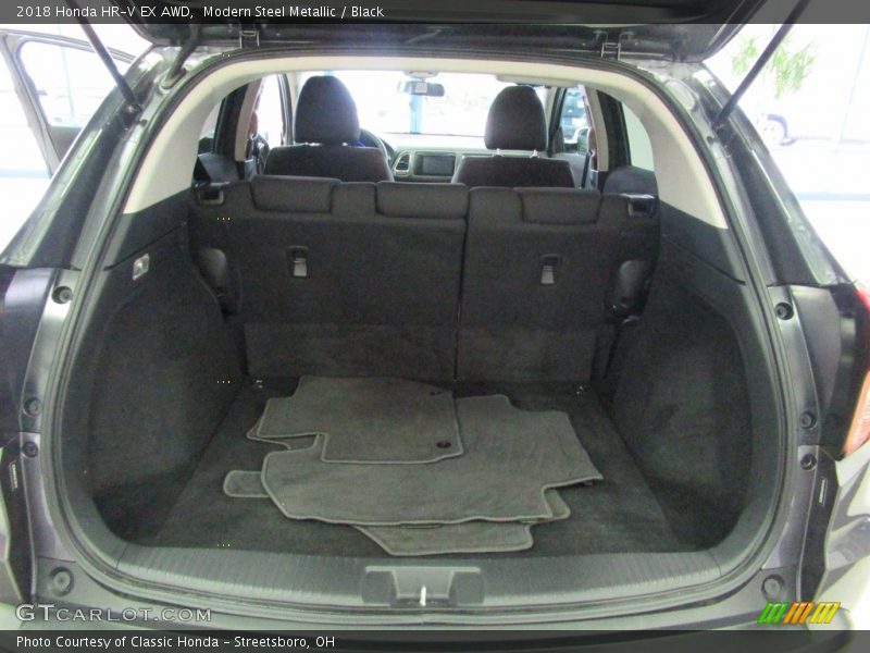 Modern Steel Metallic / Black 2018 Honda HR-V EX AWD