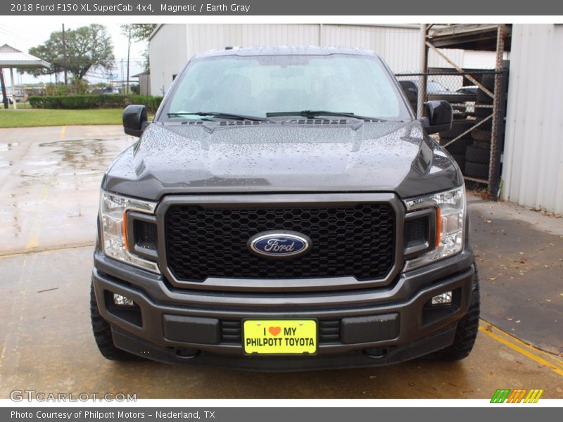 Magnetic / Earth Gray 2018 Ford F150 XL SuperCab 4x4