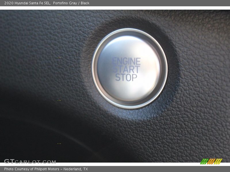 Portofino Gray / Black 2020 Hyundai Santa Fe SEL