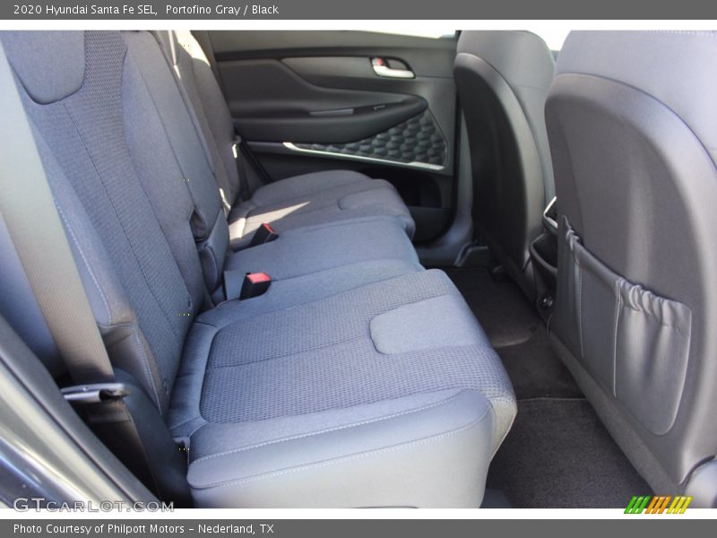 Portofino Gray / Black 2020 Hyundai Santa Fe SEL