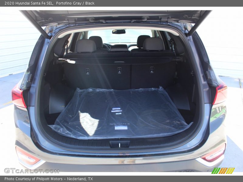 Portofino Gray / Black 2020 Hyundai Santa Fe SEL