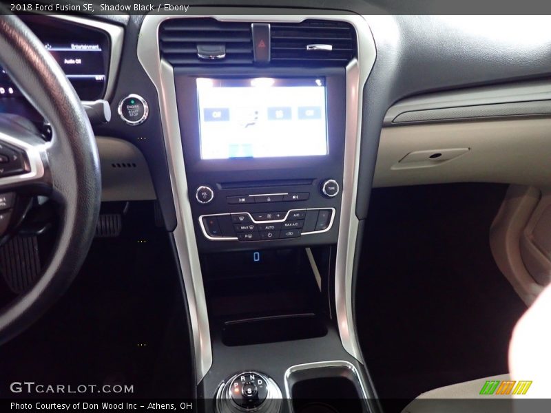 Shadow Black / Ebony 2018 Ford Fusion SE