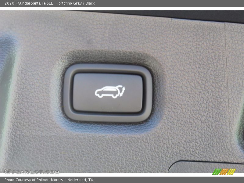 Portofino Gray / Black 2020 Hyundai Santa Fe SEL