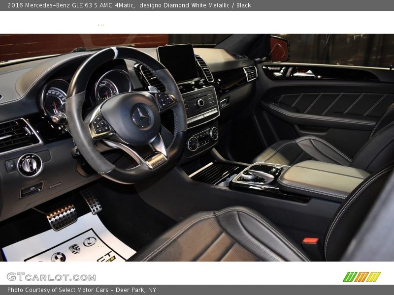 designo Diamond White Metallic / Black 2016 Mercedes-Benz GLE 63 S AMG 4Matic
