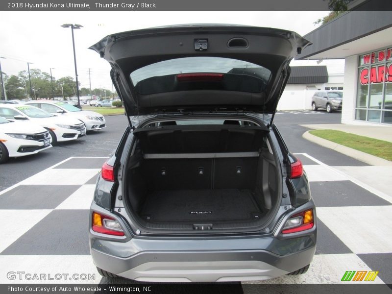 Thunder Gray / Black 2018 Hyundai Kona Ultimate