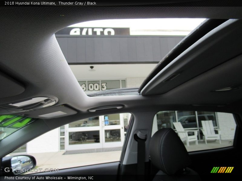 Thunder Gray / Black 2018 Hyundai Kona Ultimate