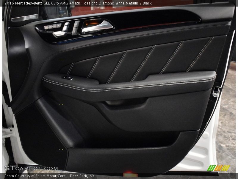designo Diamond White Metallic / Black 2016 Mercedes-Benz GLE 63 S AMG 4Matic
