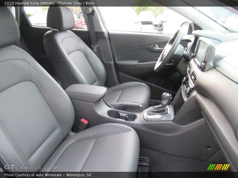 Thunder Gray / Black 2018 Hyundai Kona Ultimate