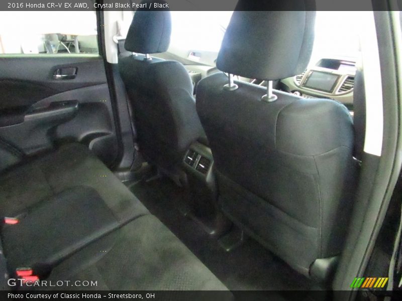 Rear Seat of 2016 CR-V EX AWD