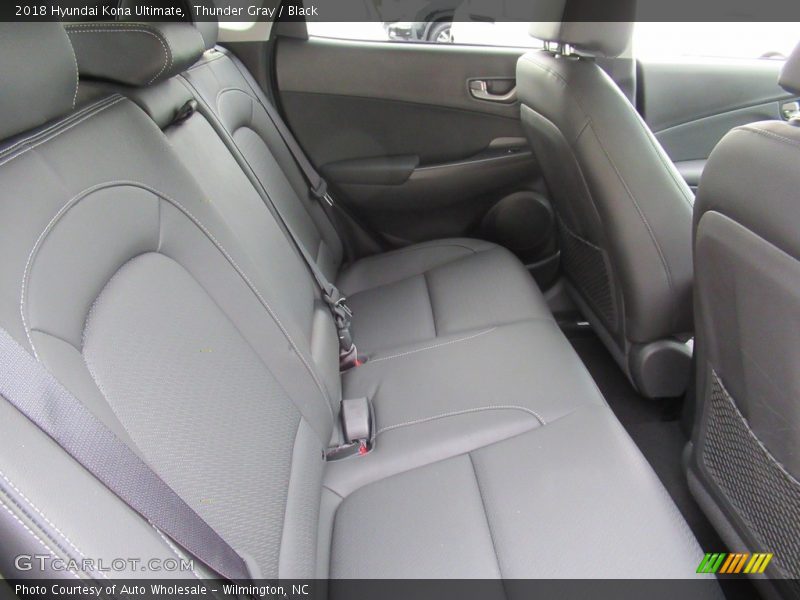 Thunder Gray / Black 2018 Hyundai Kona Ultimate