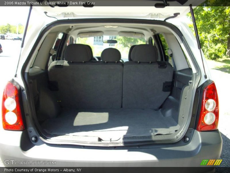 Classic White / Dark Flint Gray 2006 Mazda Tribute i