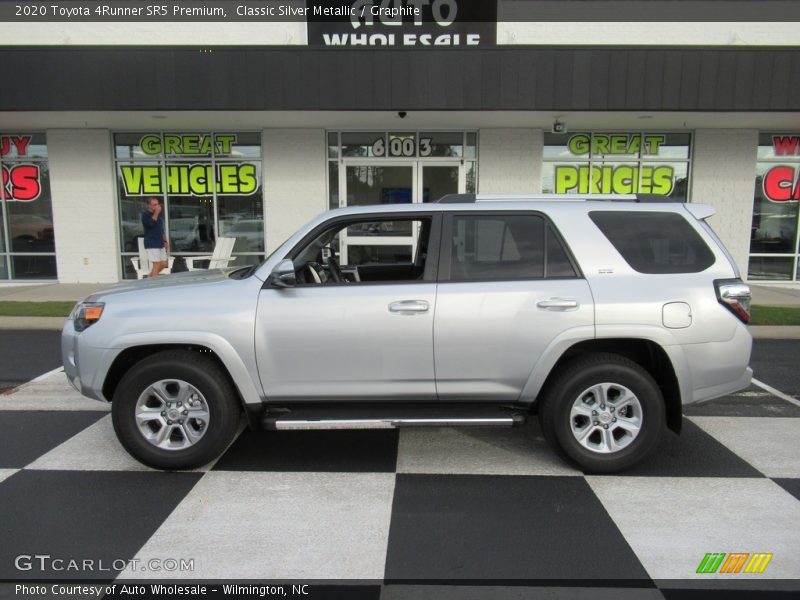 Classic Silver Metallic / Graphite 2020 Toyota 4Runner SR5 Premium