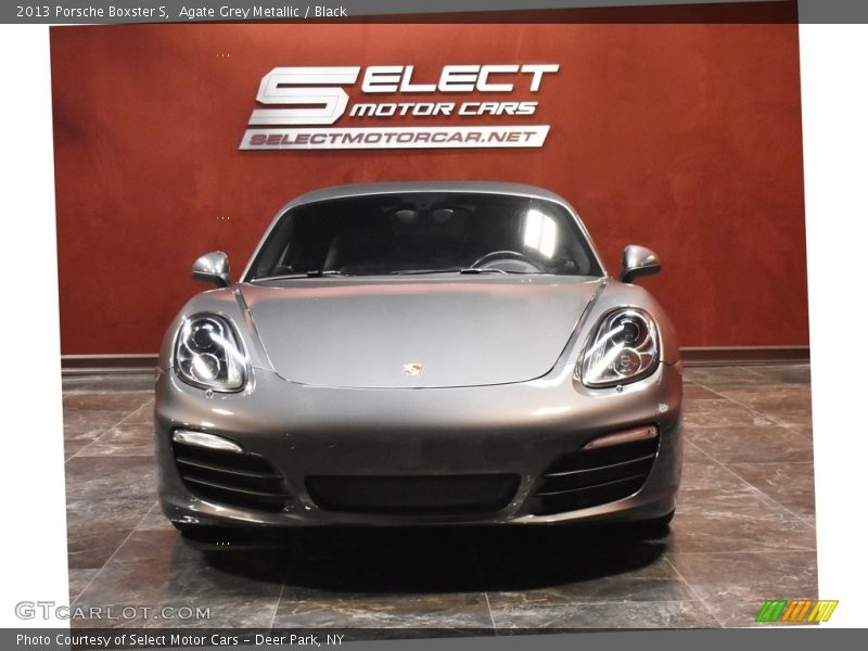 Agate Grey Metallic / Black 2013 Porsche Boxster S