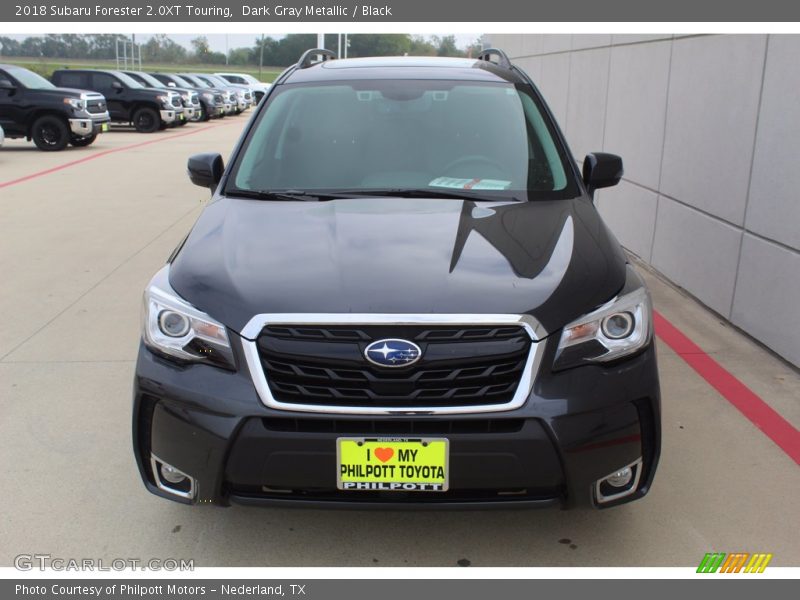 Dark Gray Metallic / Black 2018 Subaru Forester 2.0XT Touring