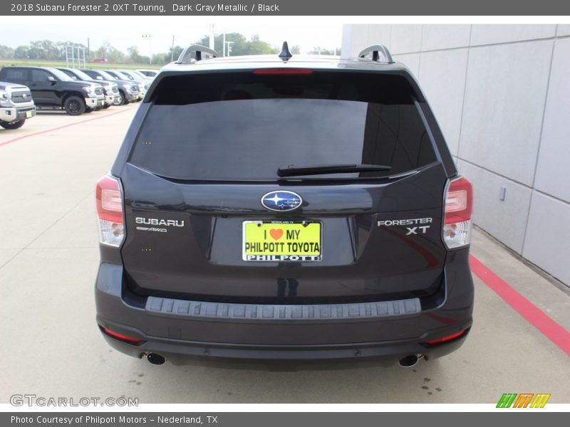 Dark Gray Metallic / Black 2018 Subaru Forester 2.0XT Touring