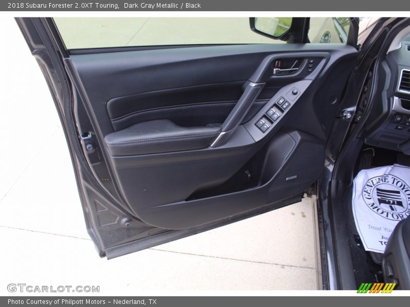 Dark Gray Metallic / Black 2018 Subaru Forester 2.0XT Touring