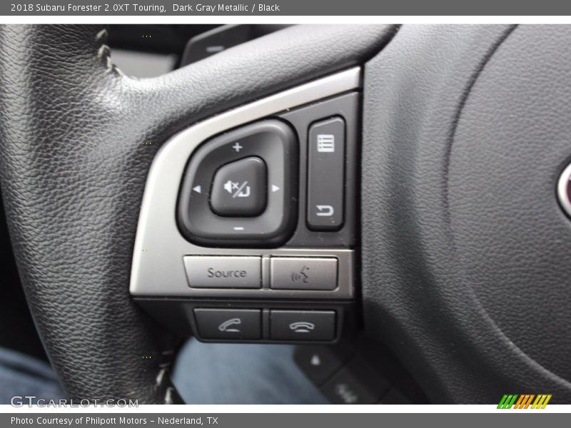 Dark Gray Metallic / Black 2018 Subaru Forester 2.0XT Touring