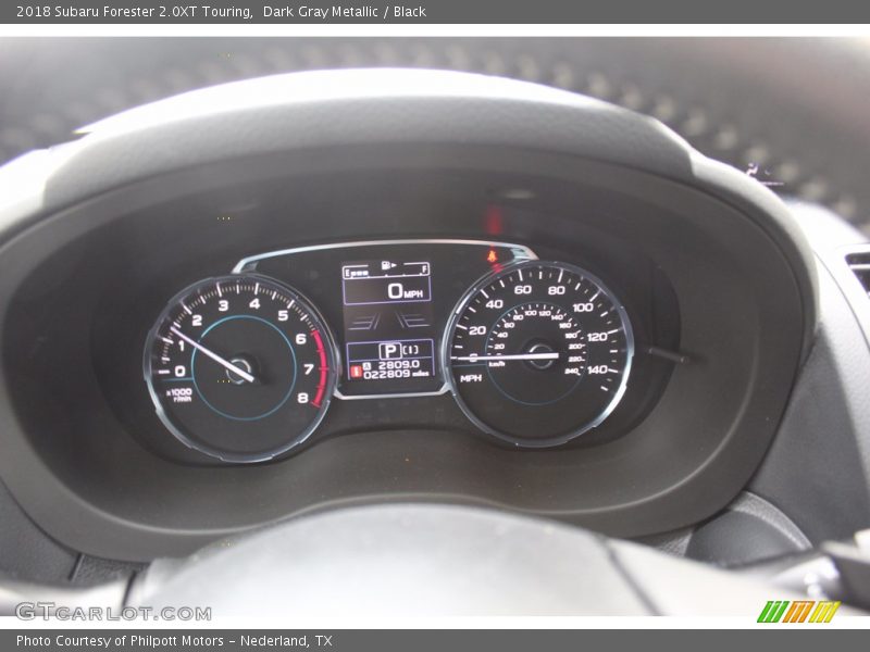 Dark Gray Metallic / Black 2018 Subaru Forester 2.0XT Touring
