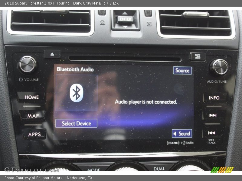 Dark Gray Metallic / Black 2018 Subaru Forester 2.0XT Touring