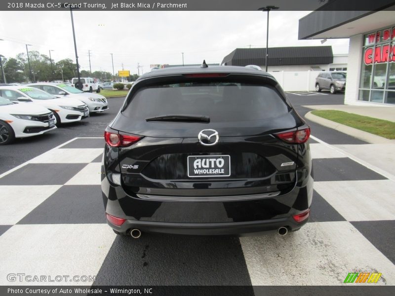 Jet Black Mica / Parchment 2018 Mazda CX-5 Grand Touring