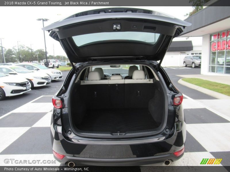 Jet Black Mica / Parchment 2018 Mazda CX-5 Grand Touring