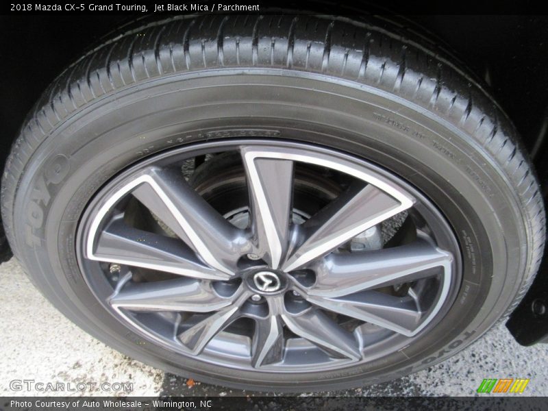 Jet Black Mica / Parchment 2018 Mazda CX-5 Grand Touring