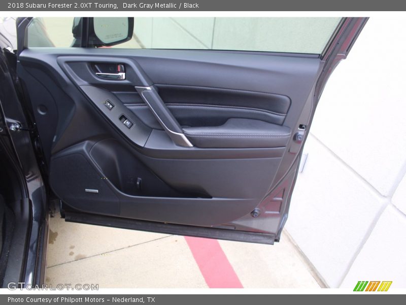 Dark Gray Metallic / Black 2018 Subaru Forester 2.0XT Touring