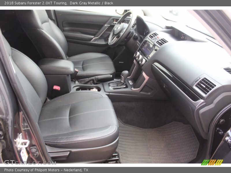 Dark Gray Metallic / Black 2018 Subaru Forester 2.0XT Touring