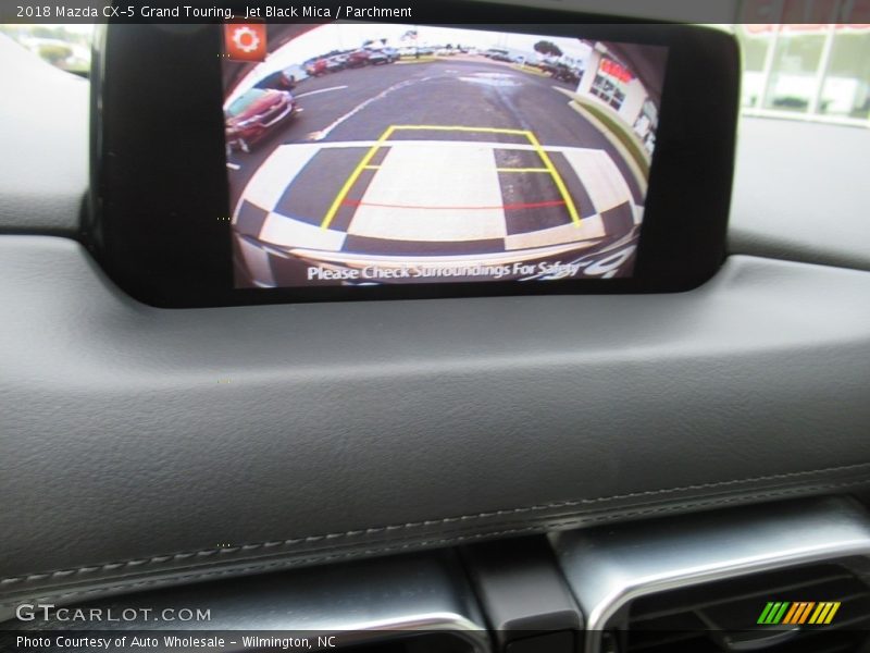 Jet Black Mica / Parchment 2018 Mazda CX-5 Grand Touring