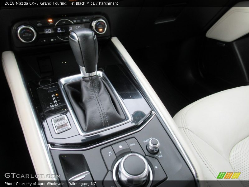 Jet Black Mica / Parchment 2018 Mazda CX-5 Grand Touring