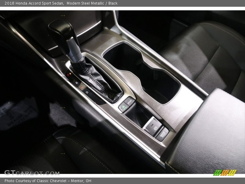 Modern Steel Metallic / Black 2018 Honda Accord Sport Sedan