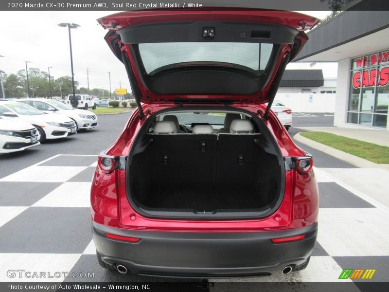 Soul Red Crystal Metallic / White 2020 Mazda CX-30 Premium AWD