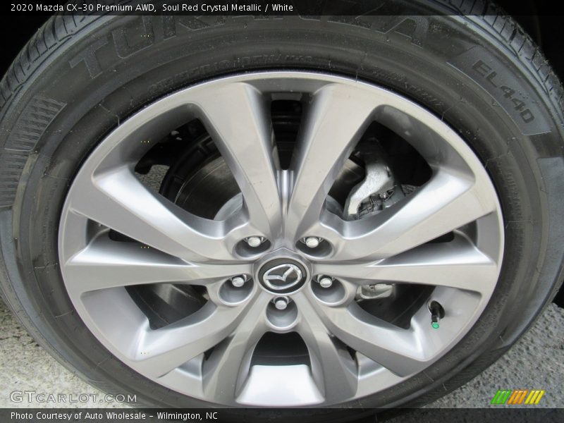 Soul Red Crystal Metallic / White 2020 Mazda CX-30 Premium AWD